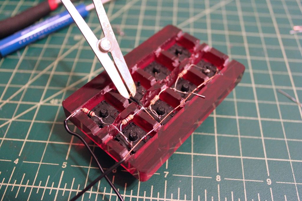 arduino trinket mini usb keyboard soldering