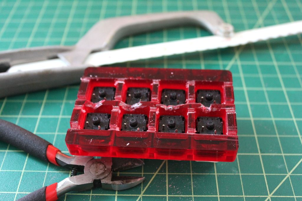 arduino trinket mini usb keyboard  modifying enclosure housing