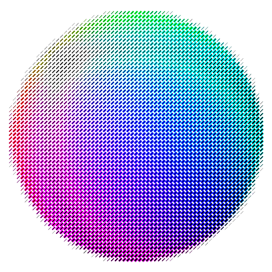 Halftone Patterns With NodeBox: Using Color