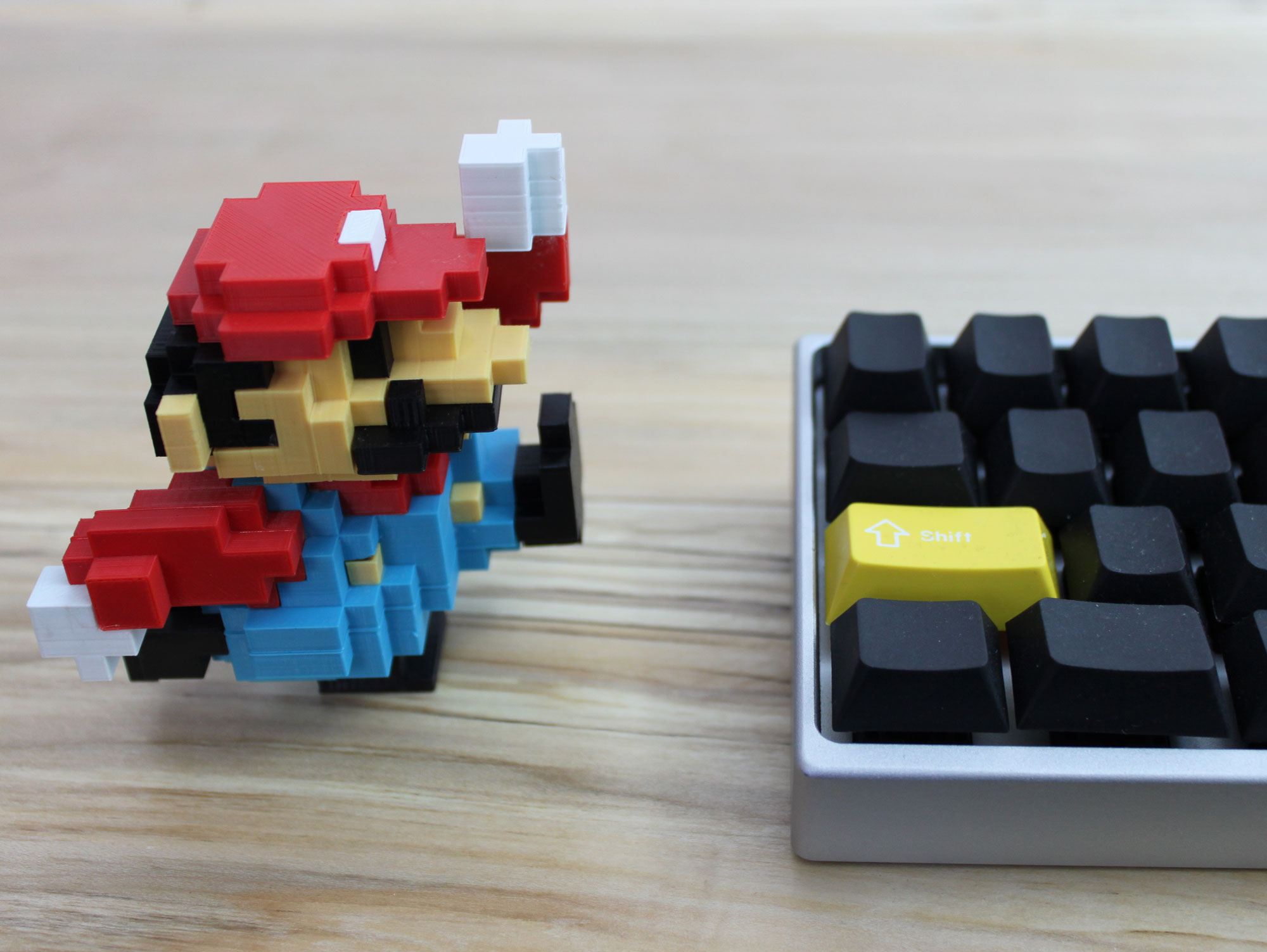 color options 3 3d printed super mario nintendo 8 bit retro print classic