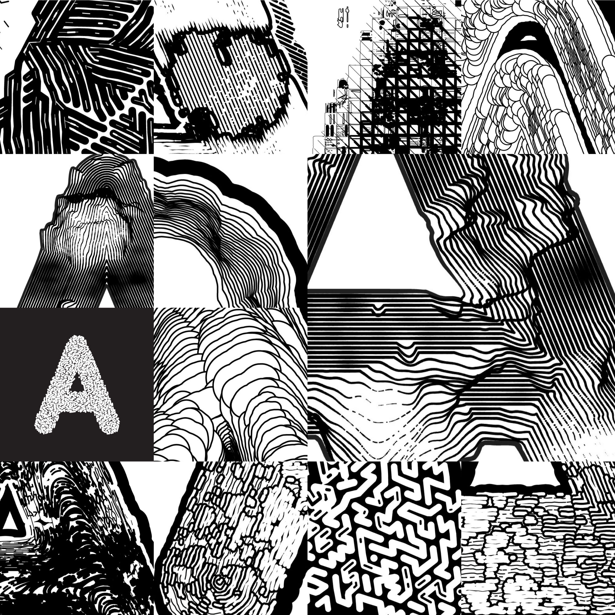 a study, generative typography, creative coding, processing, java, art, typography, poster, graphic design, perlin noise