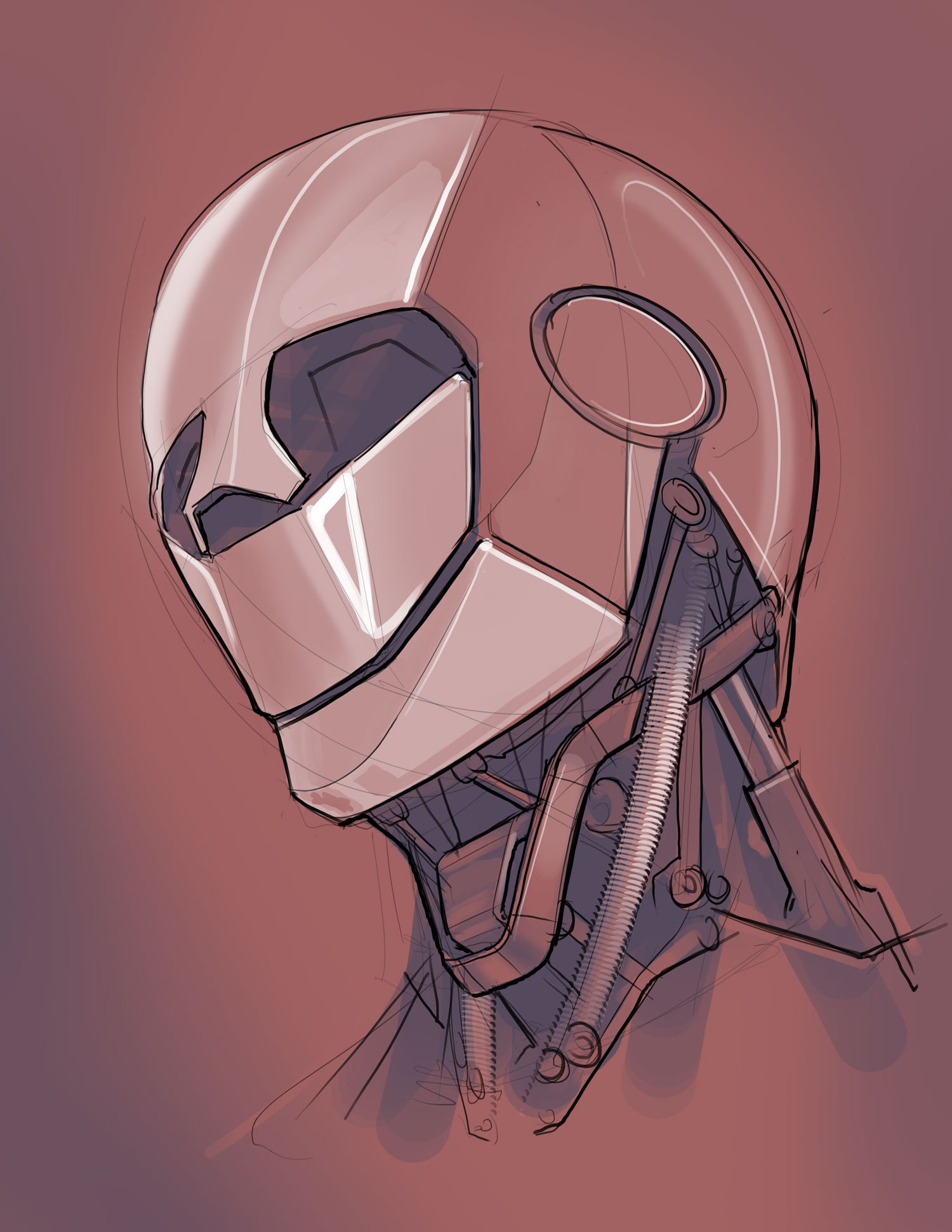 Humanoid Sketch - Jacob Stanton