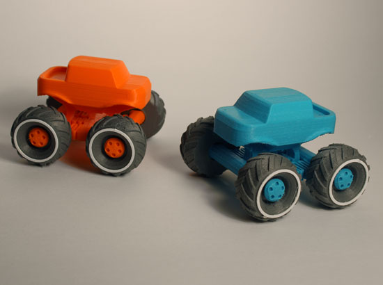 3D Printed Monster Truck